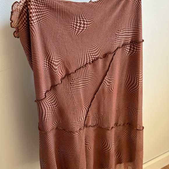 Urban Outfitters moxie mesh mini slip dress. - Picture 2 of 8